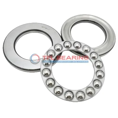 Metric Single Direction Thrust Ball Bearing 51206